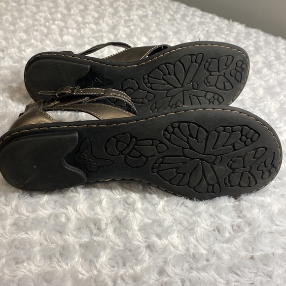 boc Metallic gladiator sandals size 9 - Picture 5 of 9